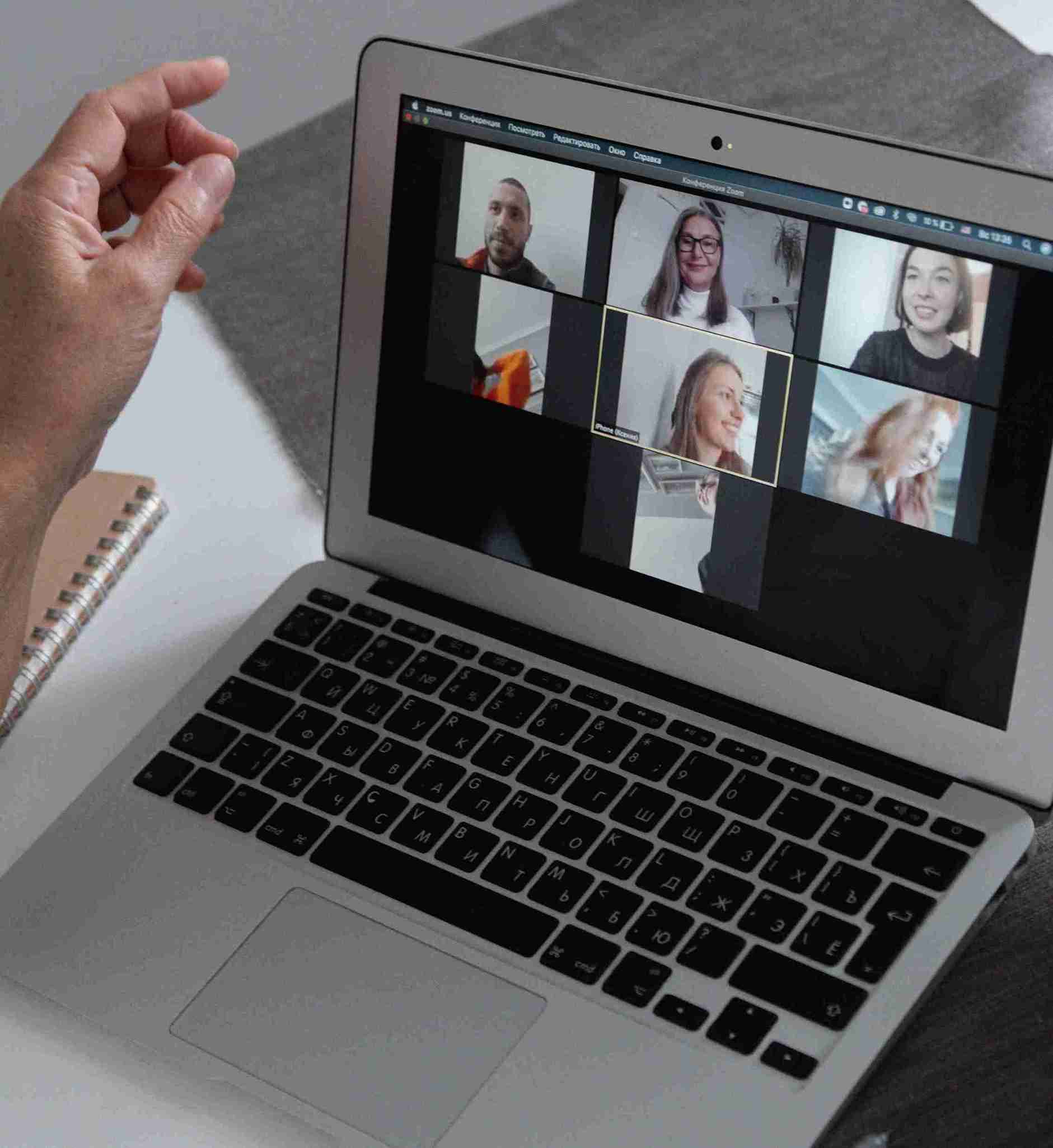 A group of women participating in a virtual Torvu capacity building cohort, visible on a video call grid, engaged in a live workshop session on professional development and online course navigation.